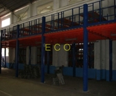 Supports résistants de stockage d'entrepôt de plancher en métal de mezzanine adaptés aux besoins du client